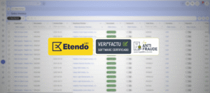 Etendo ERP certificado por la Ley Antifraude